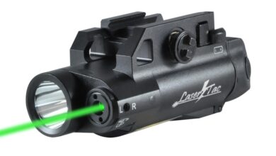 New Green Laser Sight For Rifles And Compact Tactical Pistol Light