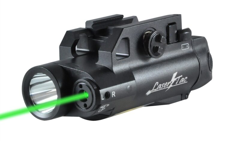 New Green Laser Sight For Rifles And Compact Tactical Pistol Light